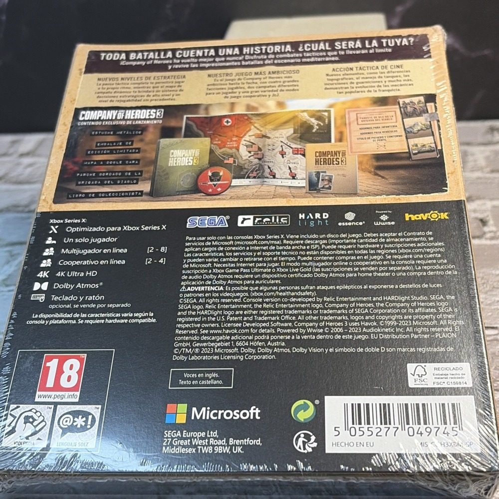 Company of Heroes 3 Console Launch Edition Xbox Series X Steelbook NEW‎ - Picture 11 of 13